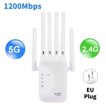 Kebidumei AC1200 Dual Band Wi-Fi Repeater KWR-AC12-T2