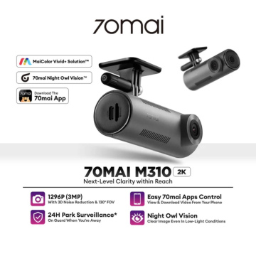 70mai M310 1296P Dash Camera